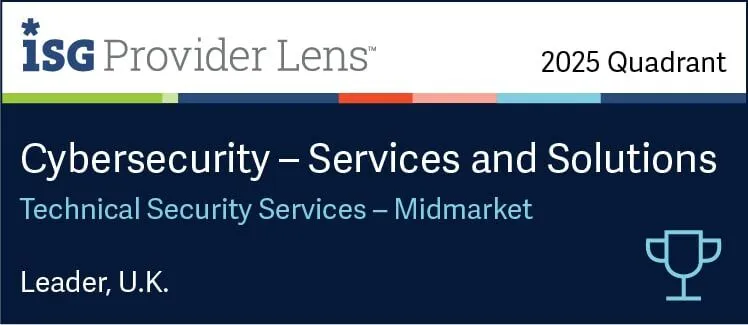 Getronics named a Leader in the UK by ISG in its 2025 Provider Lens™ Report for Cybersecurity – Services and Solutions.