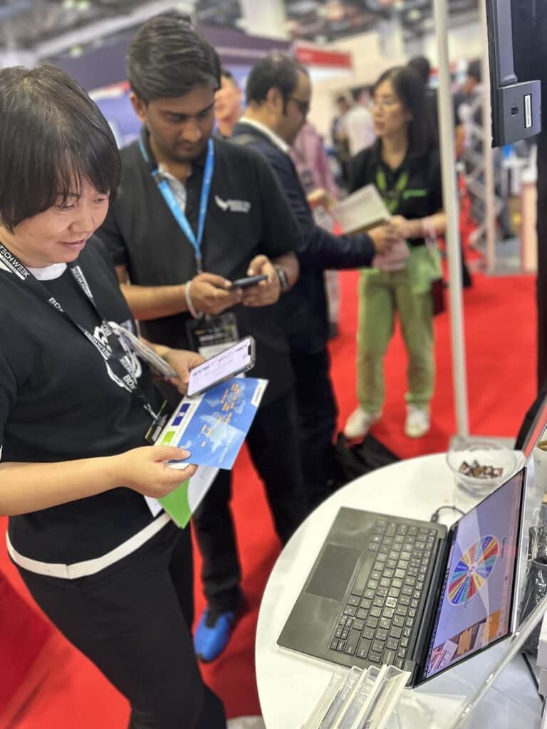 Getronics stand at the Cloud Expo Asia 2024