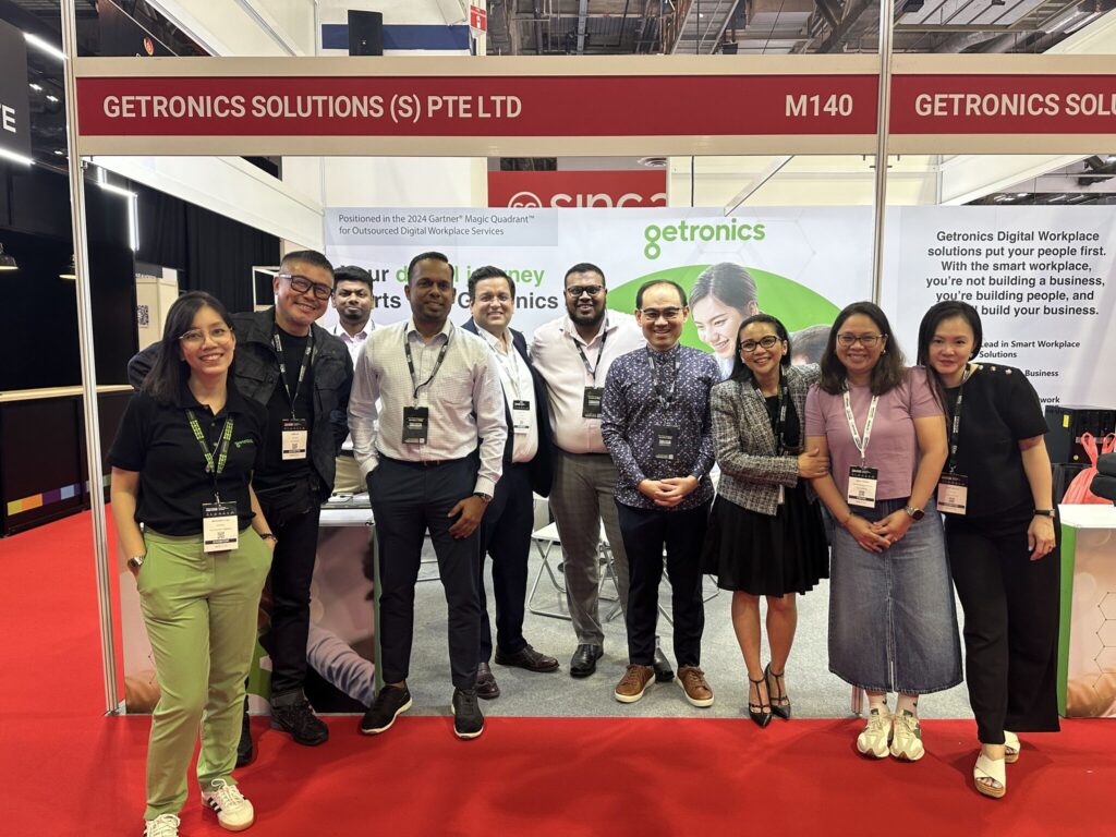 Getronics team at the Cloud Expo Asia 2024