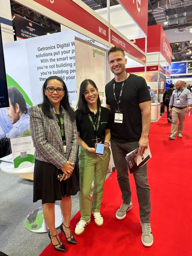 Getronics stand at the Cloud Expo Asia 2024
