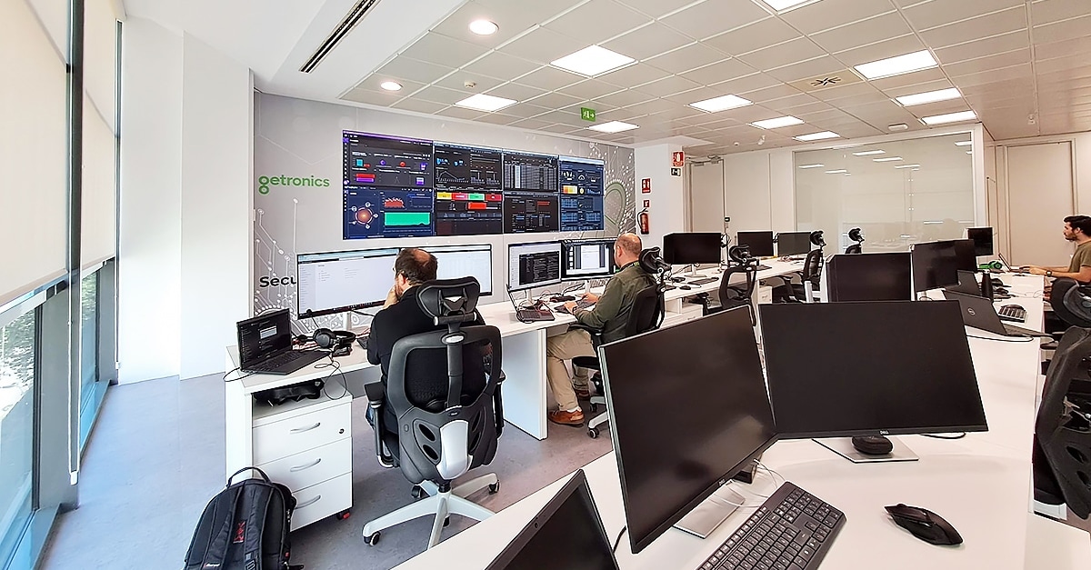 Inside the Getronics Security Operations Centre in Barcelona, Spain