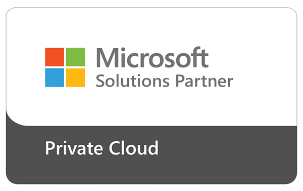 Microsoft Solutions Partner - Private Cloud badge