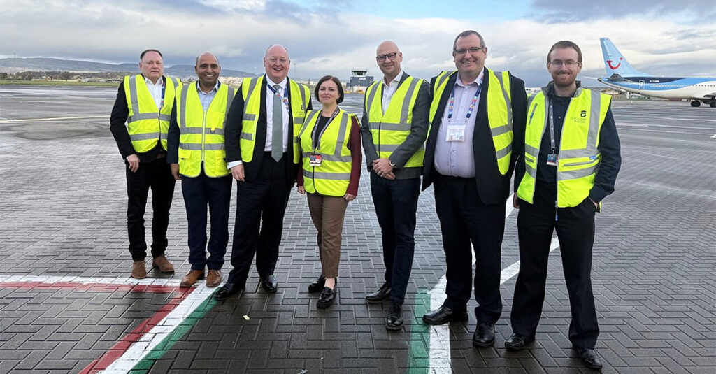 Visit of the Getronics CEO, Stuart Deignan, to AGS Airports to connect with the teams working closely on our partnership.